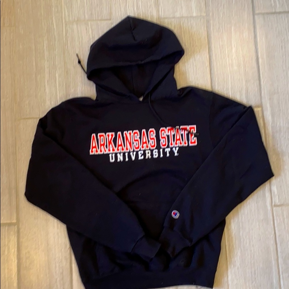 Arkansas State A State Red Wolves Champion hoodie